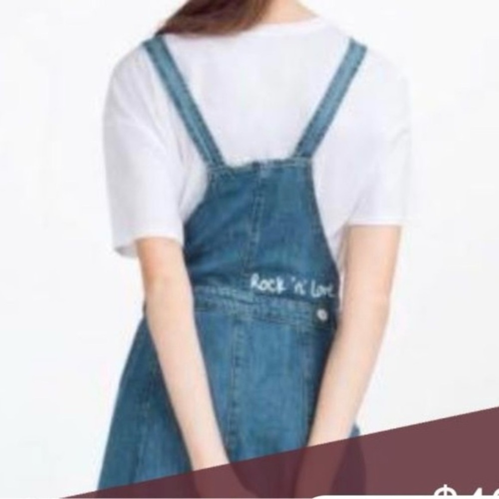 Zara denim dress size XS - Picture 3 of 12